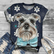 Schnauzer All over Print Women T-Shirt