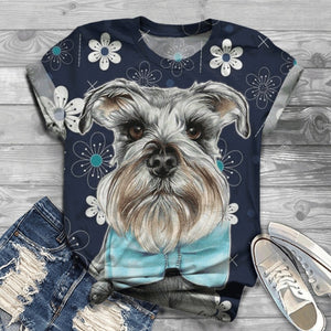 Schnauzer All over Print Women T-Shirt