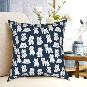 Westie Cushion Cover
