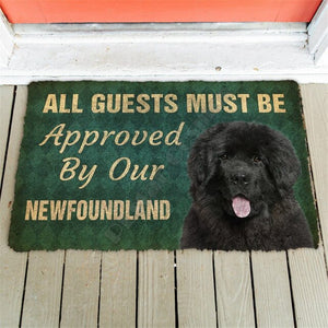 All Guests Must Be Approved By Our Rottweiler