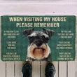 Schnauzer Doormat