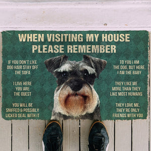 Schnauzer Doormat