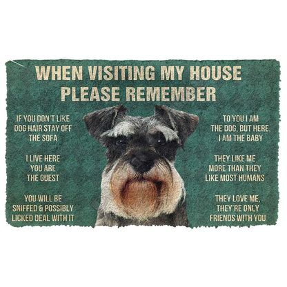 Schnauzer Doormat