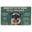 Schnauzer Doormat