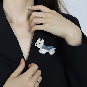 Jasper the Westie Brooch