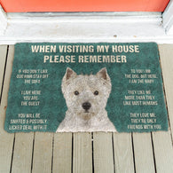 Westie Doormat