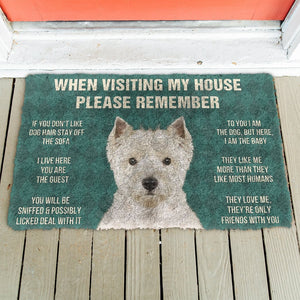 Westie Doormat