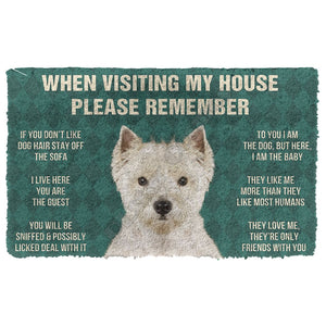 Westie Doormat