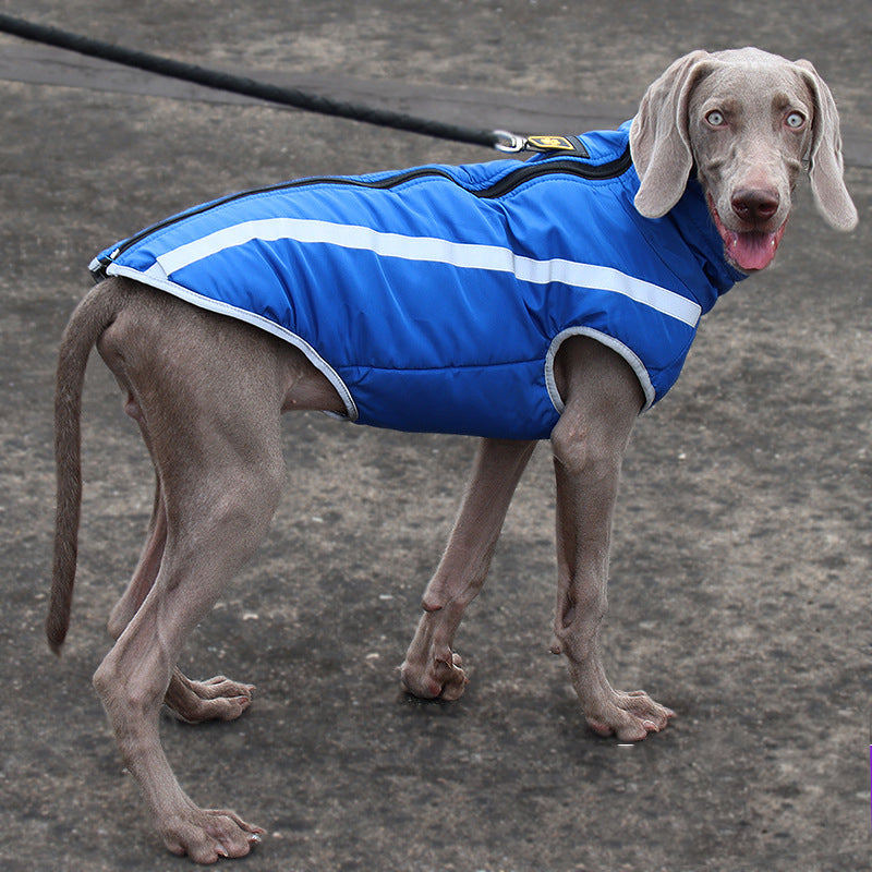 Waterproof Fleece Dog Jacket