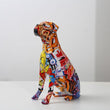 Colorful Boxer Figure