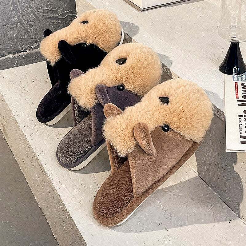 Buddy Schnauzer Slippers Ploocy