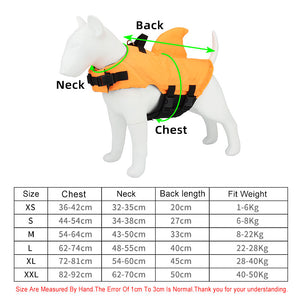 Shark Dog Life Jacket