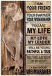 Metal Vintage Dog Wall Art