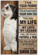 Metal Vintage Dog Wall Art