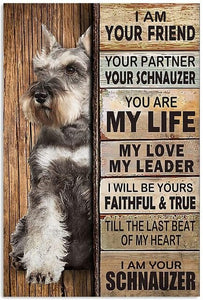 Metal Vintage Dog Wall Art