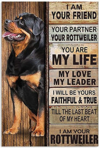 Metal Vintage Dog Wall Art