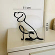Metal Schnauzer Sculpture