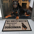 All Guests Must Be Approved By Our Bulldog Doormat