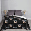 Schnauzer Fleece Blanket