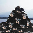 Schnauzer Fleece Blanket
