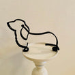 Metal Schnauzer Sculpture