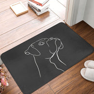 Boxer Dog Floor Mat