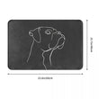 Boxer Dog Floor Mat