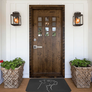 Boxer Dog Floor Mat