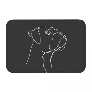 Boxer Dog Floor Mat
