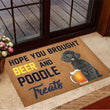 Hope You Brought Beer And Boxer Treats Doormat