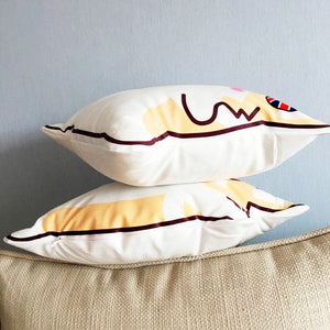 Lulu & Chewy Corgi Pillows