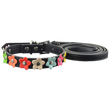 Sarah Flowers Collar + Leash