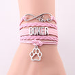 Infinity Boxer Dog Bracelet