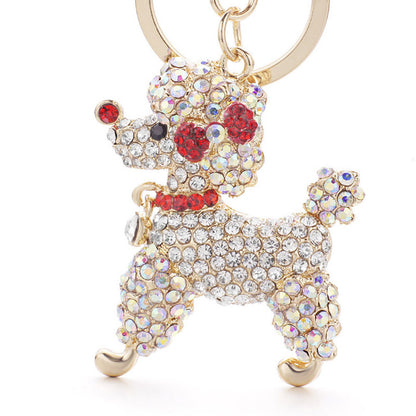 Poodle Keychain
