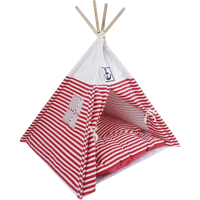 Anchor Striped Teepee Tent