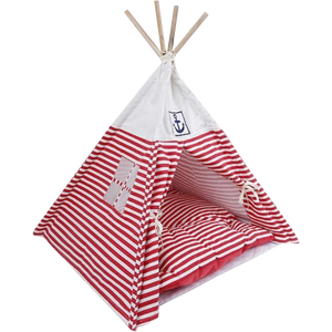 Anchor Striped Teepee Tent