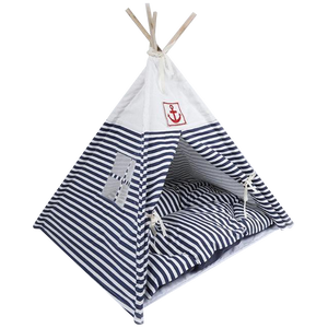 Anchor Striped Teepee Tent