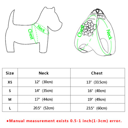 Flower Dog Harness