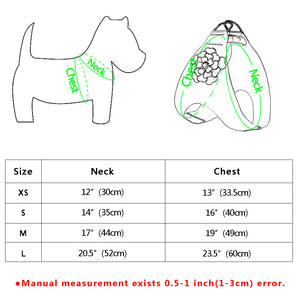 Flower Dog Harness