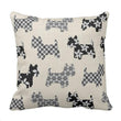 Westies Throw Pillow Case