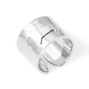 Personalized Silver Dachshund Ring