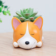 Corgi Flower Pot