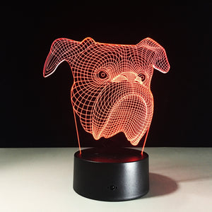 Color Changing Boxer Lamp