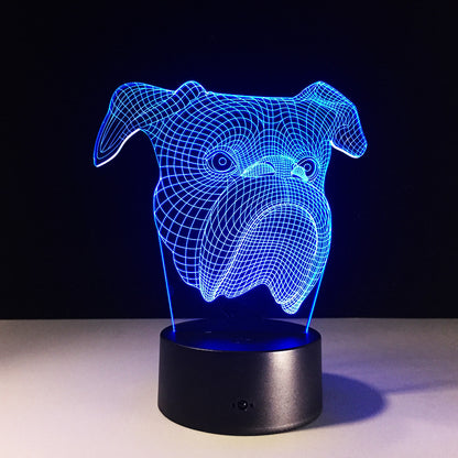 Color Changing Boxer Lamp