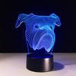 Color Changing Boxer Lamp
