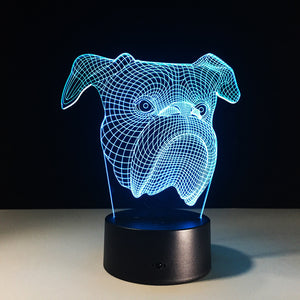 Color Changing Boxer Lamp