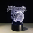 Color Changing Boxer Lamp