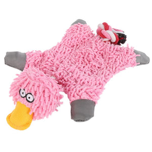 Papa Duck Plush Dog Toy