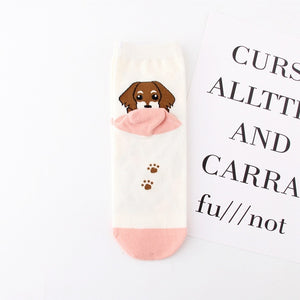 Poppy Dog Socks