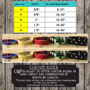 Unique Style Paws Collar + Bow Tie